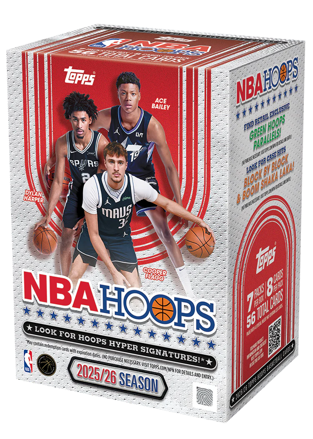 2025-26 Hoops Basketball - Value Box